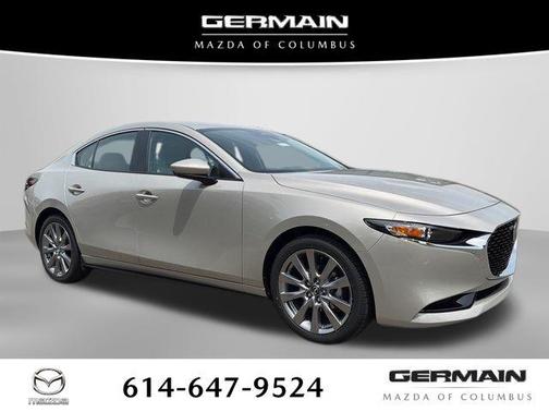 Platinum Quartz Metallic 2026 Mazda Mazda3 FWD w/Preferred Package
