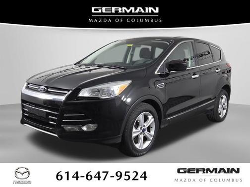 White Platinum Metallic Tri-Coat 2015 Ford Escape SE