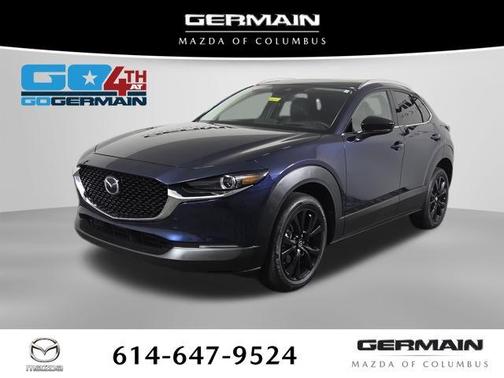 Deep Crystal Blue Mica 2022 Mazda CX-30 2.5 Turbo Premium Package