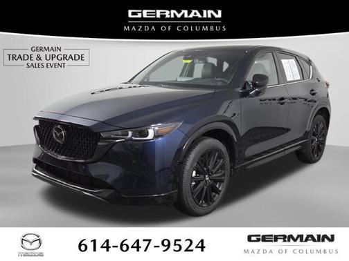 Deep Crystal Blue Mica 2025 Mazda CX-5 2.5 Turbo Premium