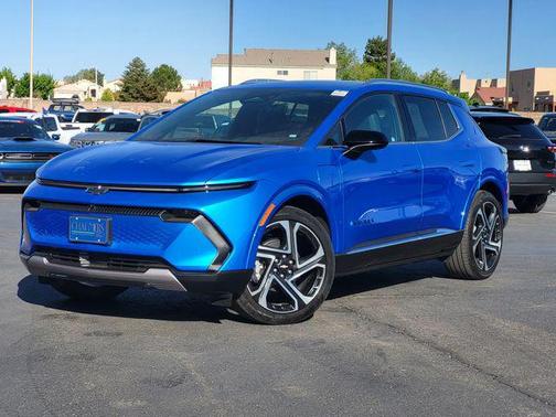 Riptide Blue Metallic 2025 Chevrolet Equinox EV LT