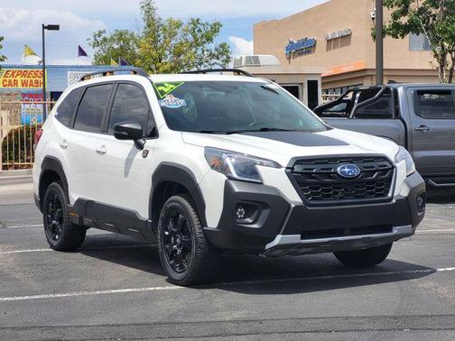 Crystal White Pearl 2024 Subaru Forester Wilderness