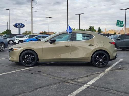 Zircon Sand Metallic 2024 Mazda Mazda3 2.5 Turbo AWD