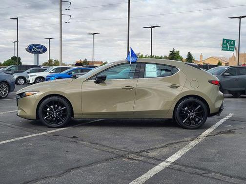 Zircon Sand Metallic 2024 Mazda Mazda3 2.5 Turbo AWD