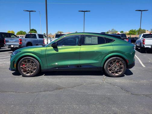 Eruption Green Metallic 2025 Ford Mustang Mach-E GT