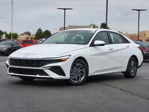 Serenity White 2024 Hyundai ELANTRA SEL