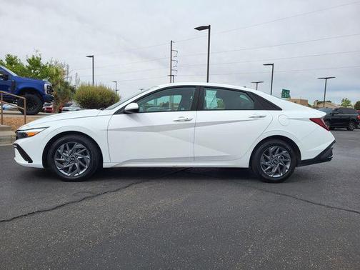 Serenity White 2024 Hyundai ELANTRA SEL