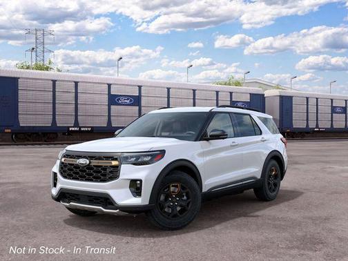 Star White Metallic Tri-Coat 2027 Ford Explorer Tremor