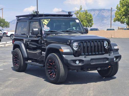Black Clearcoat 2018 Jeep Wrangler Sport