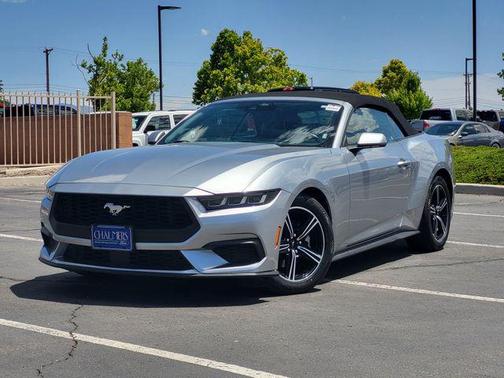 Iconic Silver Metallic 2025 Ford Mustang EcoBoost Premium
