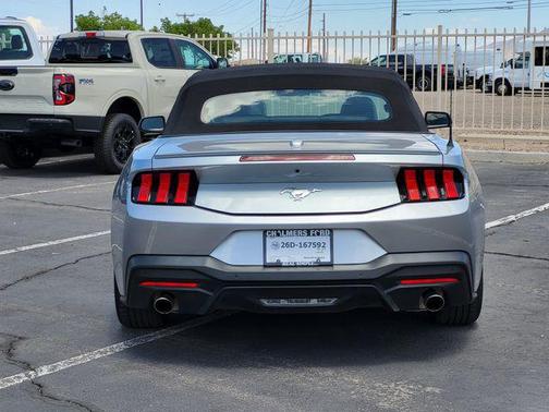 Iconic Silver Metallic 2025 Ford Mustang EcoBoost Premium