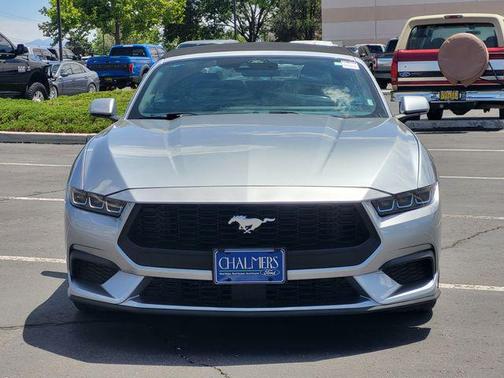Iconic Silver Metallic 2025 Ford Mustang EcoBoost Premium