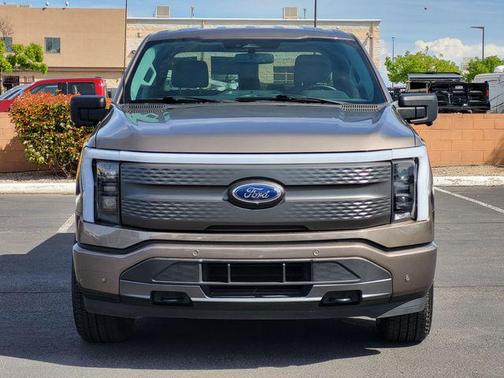 Stone Gray Metallic 2023 Ford F-150 Lightning XLT