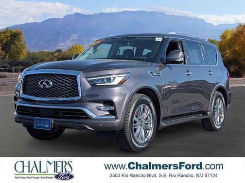 Anthracite Gray 2024 INFINITI QX80 Luxe SUV
