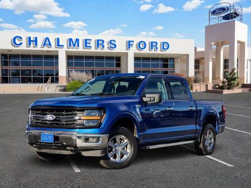 Atlas Blue 2025 Ford F-150 XLT