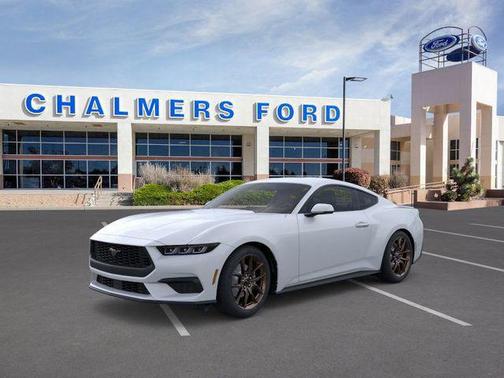 OXFORD WHITE 2025 Ford Mustang EcoBoost Premium Coupe