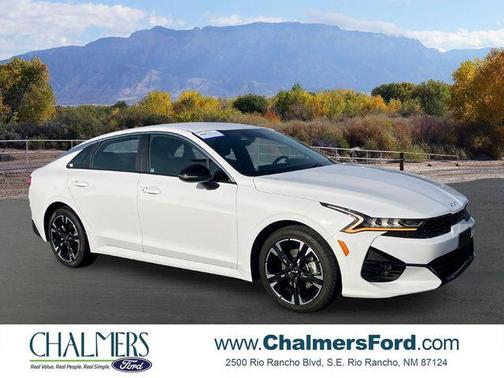 Glacial White Pearl 2024 Kia K5 GT-Line