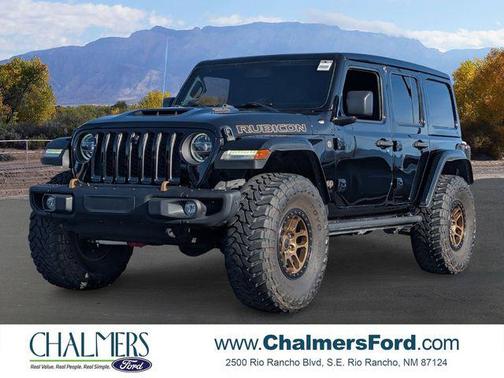 Black Clearcoat 2022 Jeep Wrangler Unlimited Rubicon 392 SUV