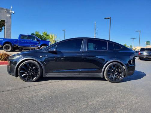 Solid Black 2020 Tesla Model X Long Range Dual Motor All-Wheel Drive