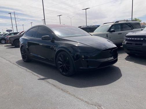 Solid Black 2020 Tesla Model X Long Range Dual Motor All-Wheel Drive