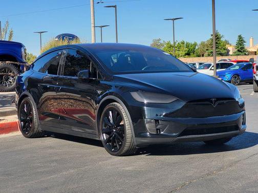 Solid Black 2020 Tesla Model X Long Range Dual Motor All-Wheel Drive