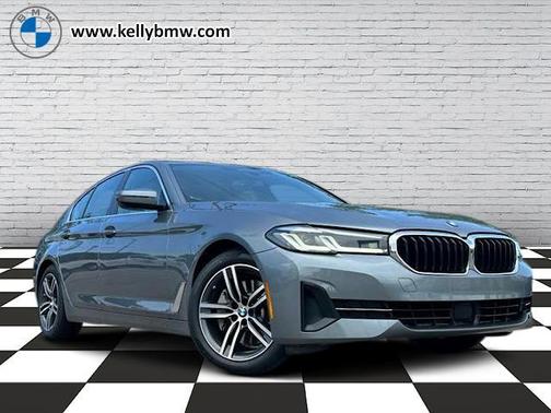 Bluestone Metallic 2021 BMW 530 i xDrive