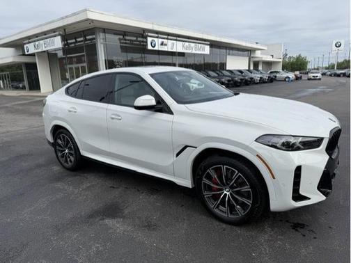 Alpine White 2026 BMW X6 xDrive40i
