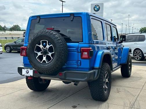 Hydro Blue Pearlcoat 2022 Jeep Wrangler Unlimited Rubicon