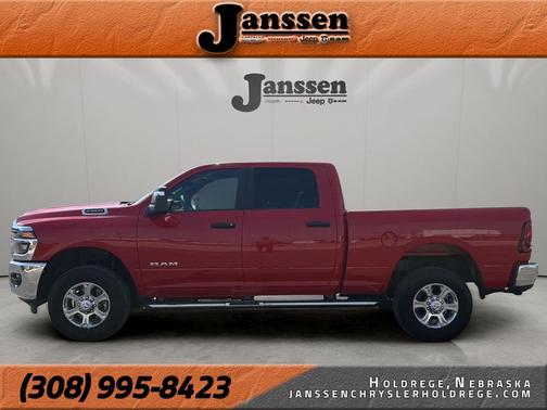 Flame Red Clearcoat 2026 RAM 2500 Big Horn Crew Cab 4x4 6'4' Box