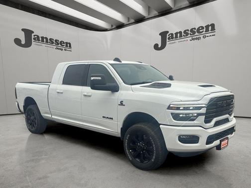 Bright White Clearcoat 2026 RAM 2500 Laramie Mega Cab 4x4 6'4' Box