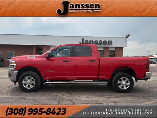 Flame Red Clearcoat 2026 RAM 2500 Big Horn Crew Cab 4x4 6'4' Box