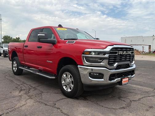 Flame Red Clearcoat 2026 RAM 2500 Big Horn Crew Cab 4x4 6'4' Box