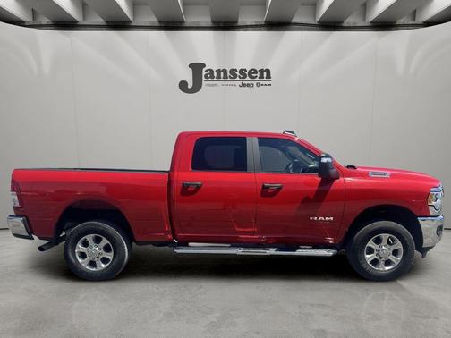 Flame Red Clearcoat 2024 RAM 2500 Big Horn Crew Cab 4x4 6'4' Box