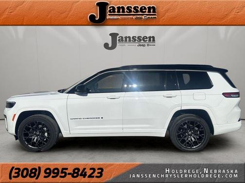 Bright White Clearcoat 2026 Jeep Grand Cherokee L Summit