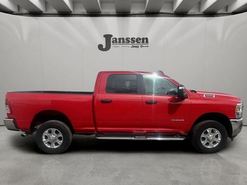Flame Red Clearcoat 2024 RAM 2500 Big Horn Crew Cab 4x4 6'4' Box