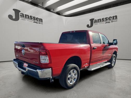 Flame Red Clearcoat 2024 RAM 2500 Big Horn Crew Cab 4x4 6'4' Box