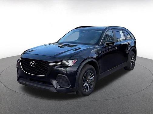 Jet Black Mica 2025 Mazda CX-70 3.3 Turbo Preferred Package