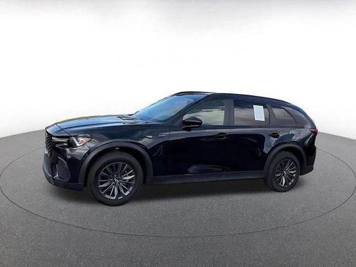 Jet Black Mica 2025 Mazda CX-70 3.3 Turbo Preferred Package