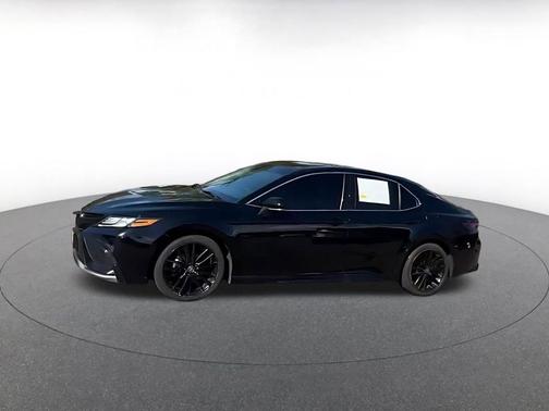 Midnight Black Metallic 2024 Toyota Camry XSE