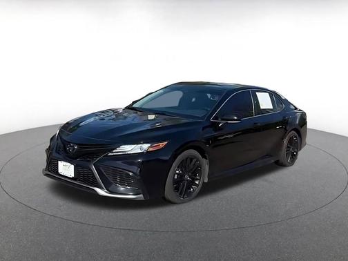 Midnight Black Metallic 2024 Toyota Camry XSE