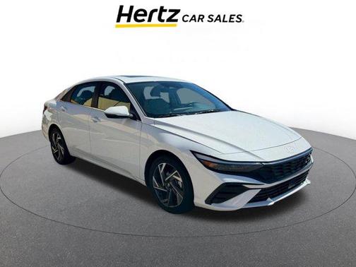 Serenity White 2025 Hyundai ELANTRA HEV Limited