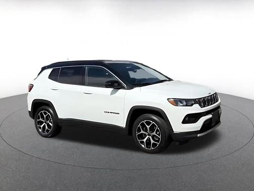 Bright White Clearcoat 2025 Jeep Compass Limited