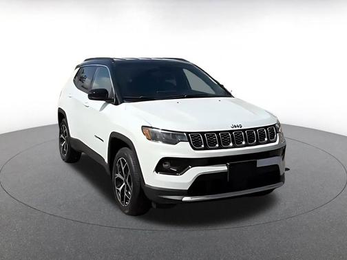 Bright White Clearcoat 2025 Jeep Compass Limited