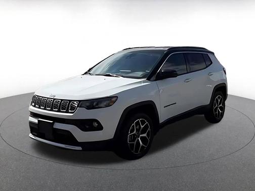 Bright White Clearcoat 2025 Jeep Compass Limited