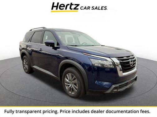 Deep Ocean Blue Pearl 2025 Nissan Pathfinder SV 4WD