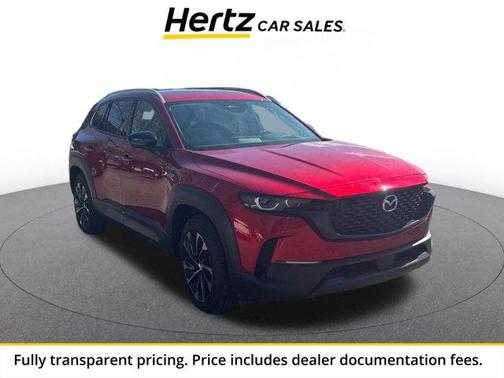 Soul Red Crystal Metallic 2025 Mazda CX-50 Hybrid Premium Plus Package