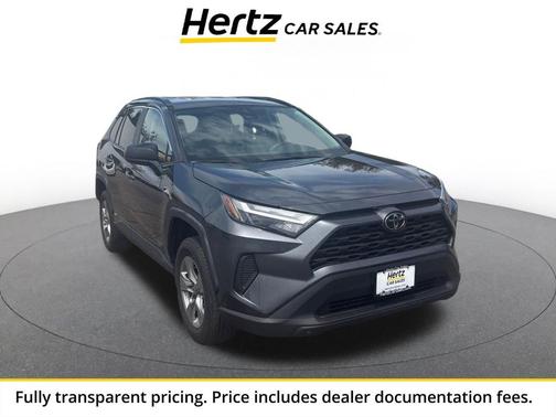 Magnetic Gray Metallic 2025 Toyota RAV4 Hybrid LE