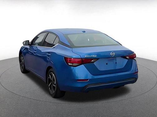 Electric Blue Metallic 2025 Nissan Sentra SV