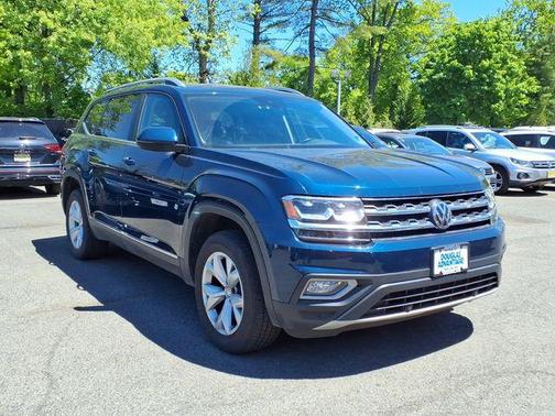 Tourmaline Blue Metallic 2018 Volkswagen Atlas 3.6L SEL