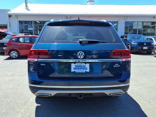 Tourmaline Blue Metallic 2018 Volkswagen Atlas 3.6L SEL
